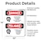 Signmission Safety Culture Sign, 10 in Width, Vinyl Decal, Rectangle, Bilingual OS-2PACK-DS-D-1014-VS-1183 - alternate 6